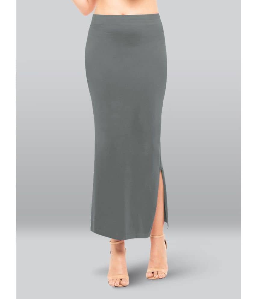 LYRA Grey Cotton Petticoat - Single