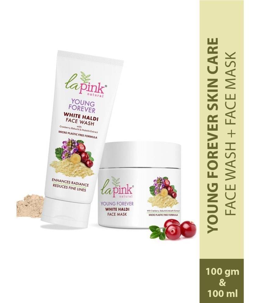 La Pink Young Forever 2 Times Use Facial Kit For All Skin Type Fruit 100g, 100ml ( Pack of 2 ) La Pink Young Forever 2 Times Use Facial Kit For All Skin Type Fruit 100g, 100ml ( Pack of 2 )
