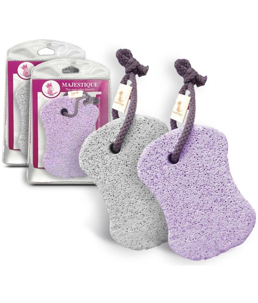 Majestique Handy Grip Pumice Stone for Hands, Heels, Elbows For Adult - (Pack of 1) Color May Vary     			Majestique Handy Grip Pumice Stone for Hands, Heels, Elbows For Adult - (Pack of 1) Color May Vary