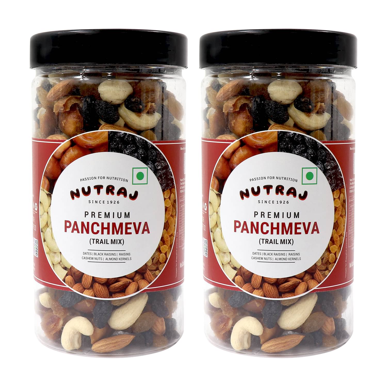    			Nutraj Panchmeva Mix 1 Kg, Mixed Dry Fruits 1 Kg (500g X 2)