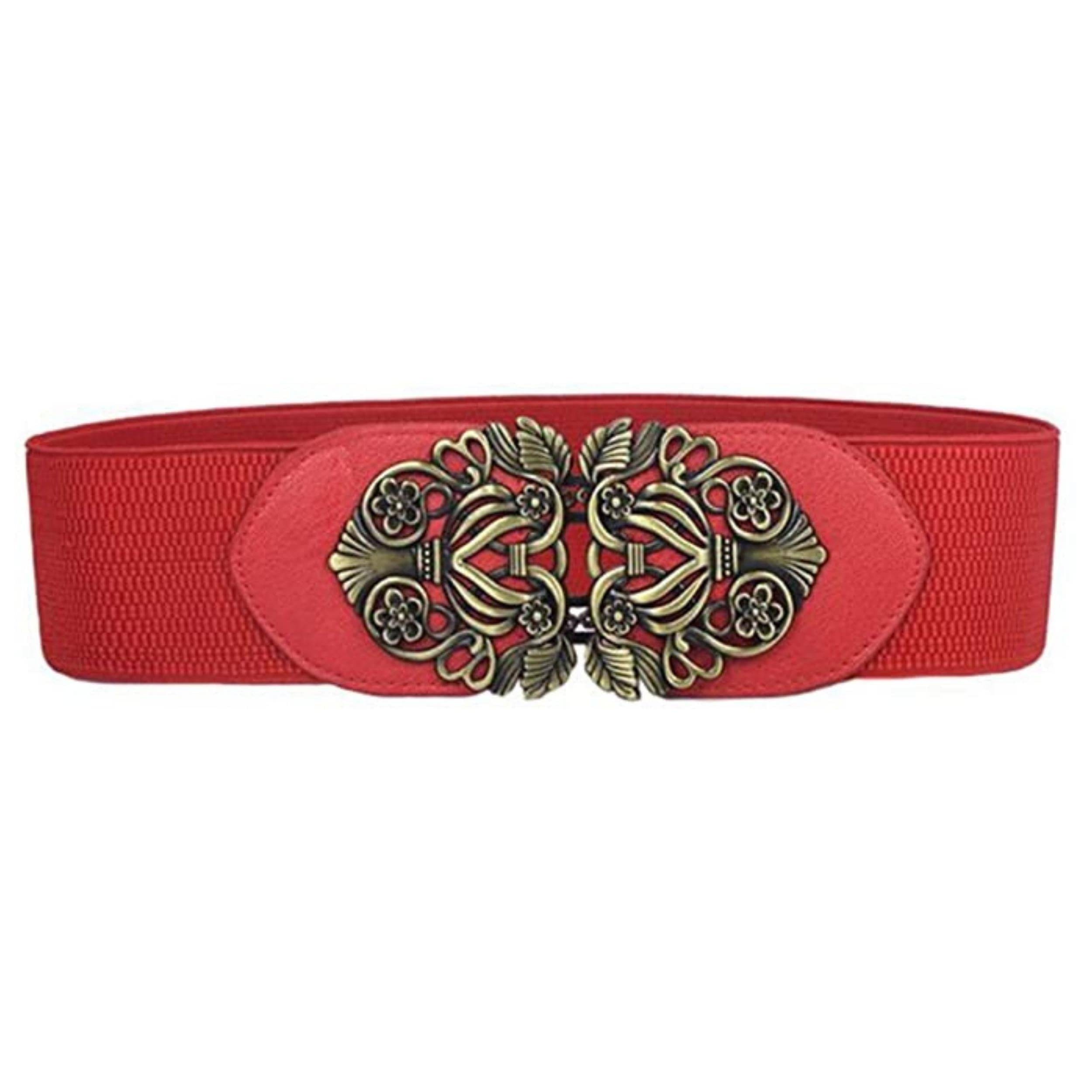     			REDHORNS Fabric Women's Stretchable Belt ( Pack of 1 )