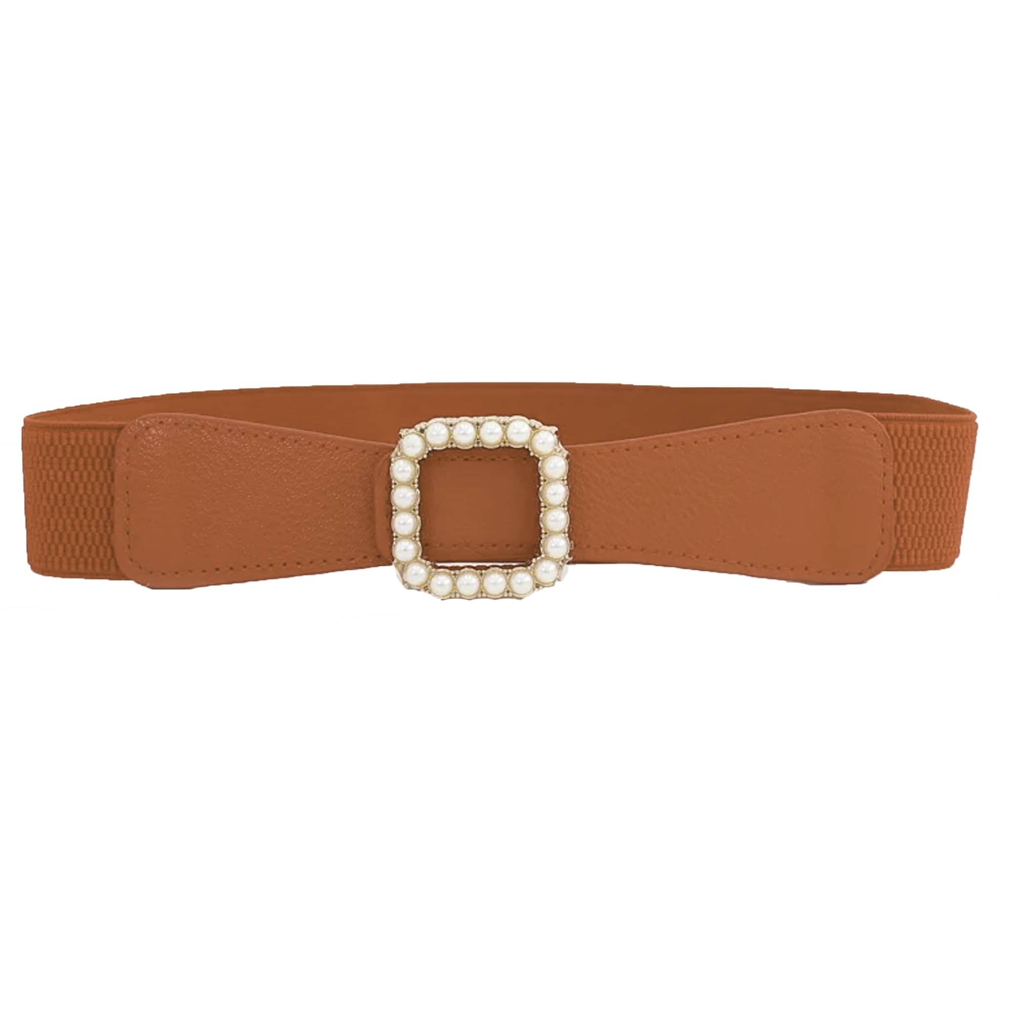     			REDHORNS Fabric Women's Stretchable Belt ( Pack of 1 )