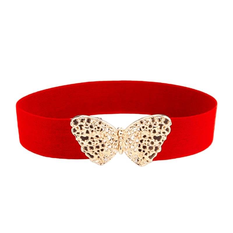     			REDHORNS Fabric Women's Stretchable Belt ( Pack of 1 )