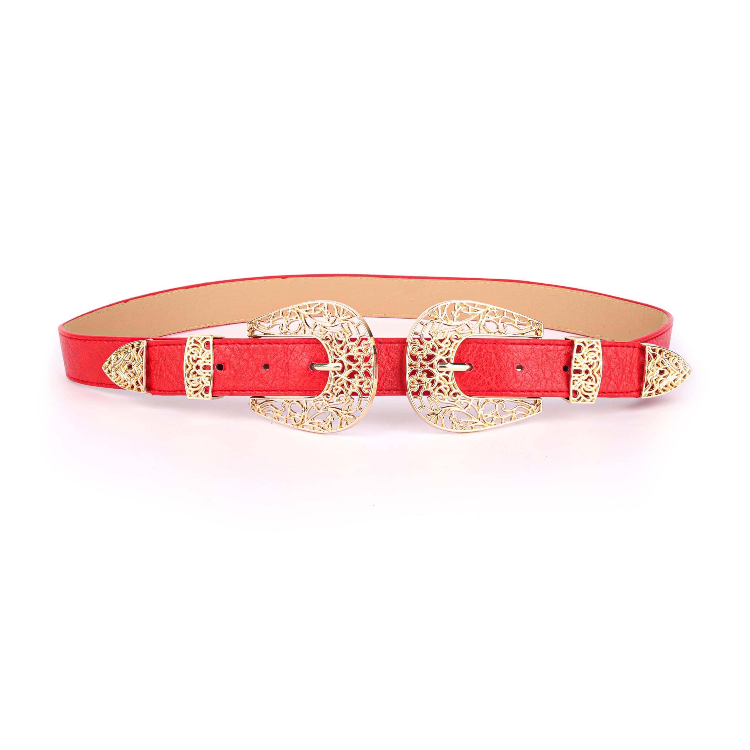     			REDHORNS Fabric Women's Stretchable Belt ( Pack of 1 )