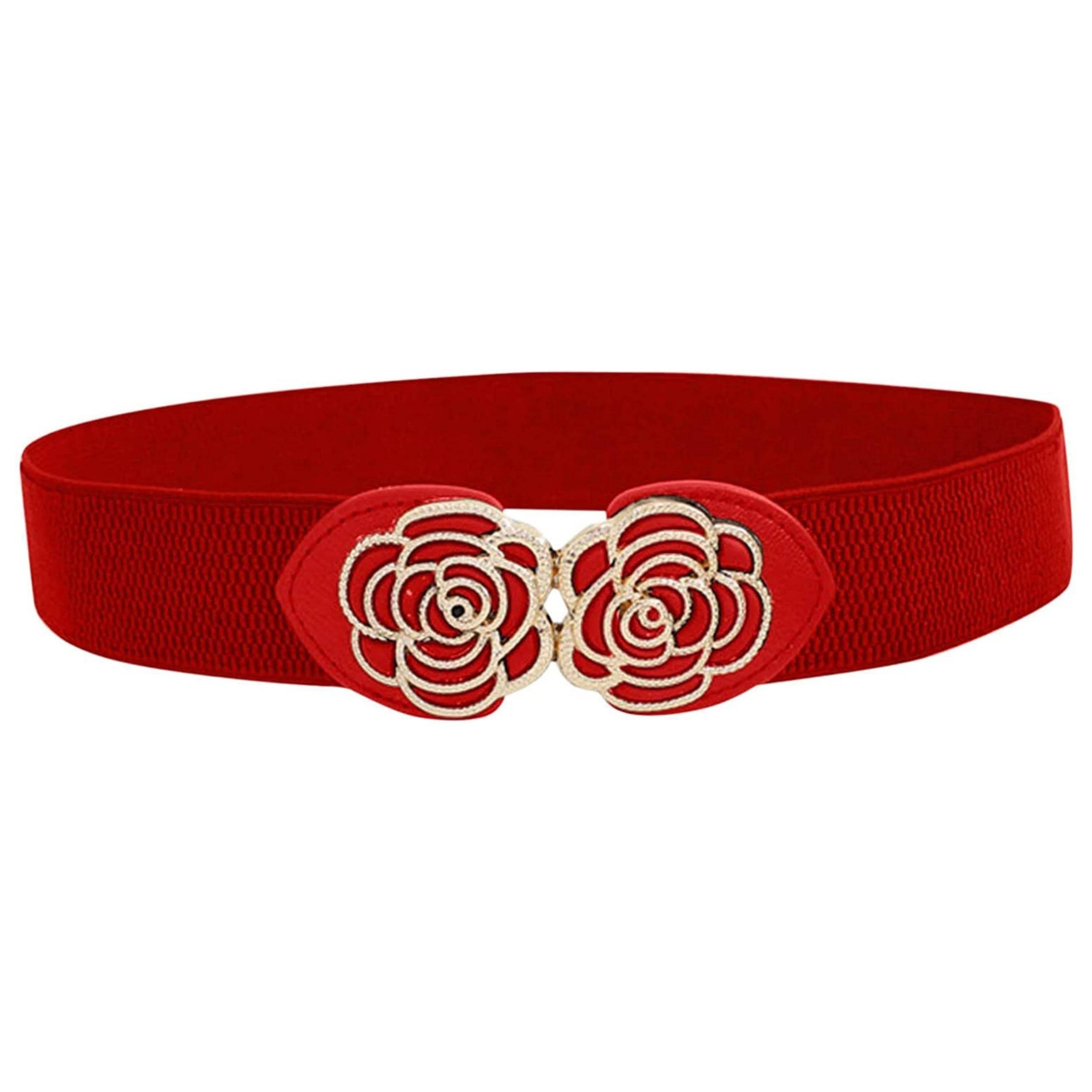     			REDHORNS Fabric Women's Stretchable Belt ( Pack of 1 )