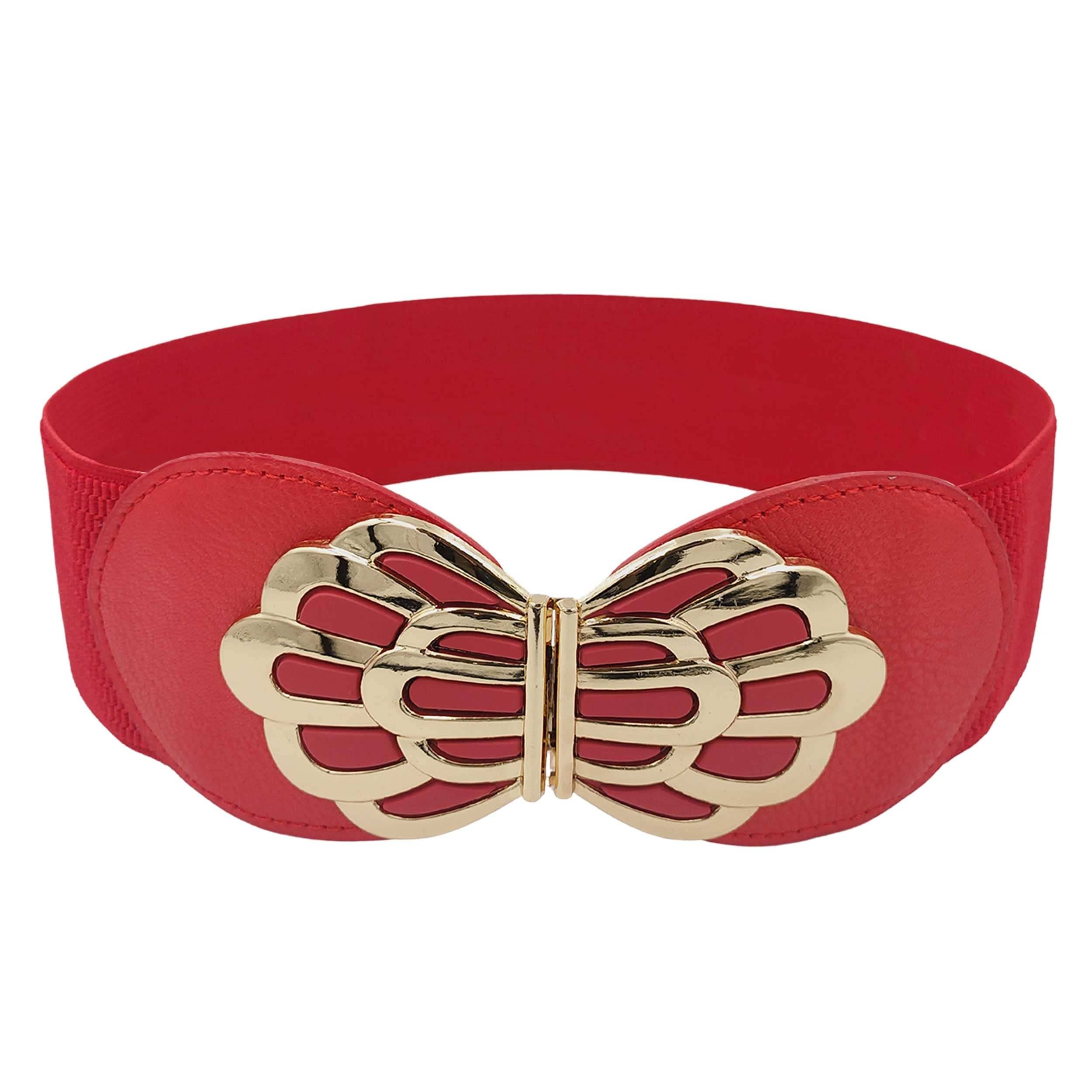     			REDHORNS Fabric Women's Stretchable Belt ( Pack of 1 )