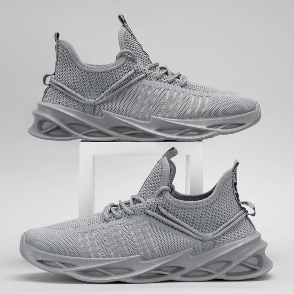 RapidBox Light Grey Men's Sneakers     			RapidBox Light Grey Men's Sneakers