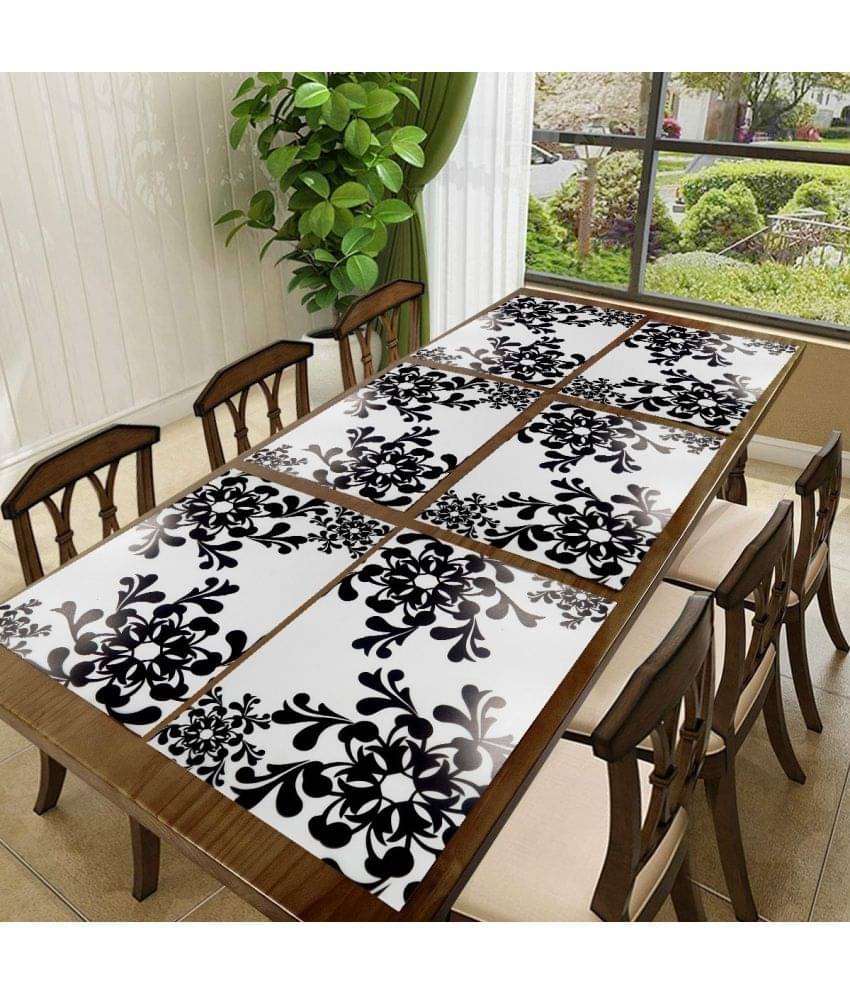 Sanraksshan PVC Solid Rectangle Table Mats ( 40 cm x 32 cm ) Pack of 1 - Multi Sanraksshan PVC Solid Rectangle Table Mats ( 40 cm x 32 cm ) Pack of 1 - Multi