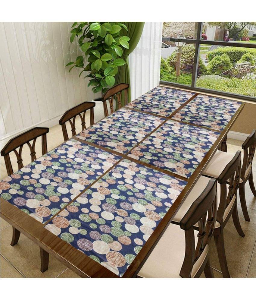 Sanraksshan PVC Solid Rectangle Table Mats ( 40 cm x 32 cm ) Pack of 1 - Multi Sanraksshan PVC Solid Rectangle Table Mats ( 40 cm x 32 cm ) Pack of 1 - Multi