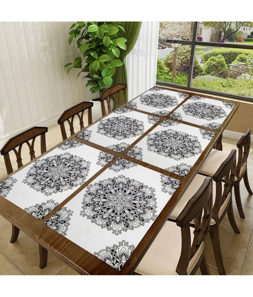 Sanraksshan PVC Solid Rectangle Table Mats ( 40 cm x 32 cm ) Pack of 1 - Multi Sanraksshan PVC Solid Rectangle Table Mats ( 40 cm x 32 cm ) Pack of 1 - Multi
