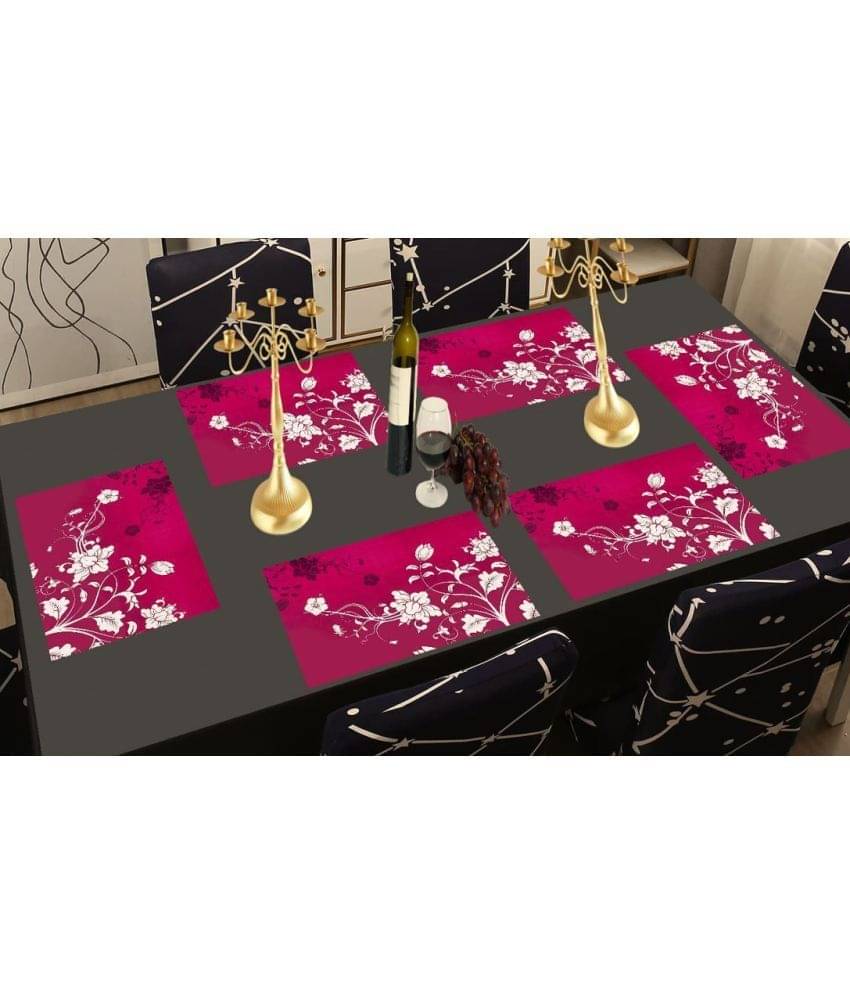     			Sanraksshan PVC Solid Rectangle Table Mats ( 40 cm x 32 cm ) Pack of 1 - Multi