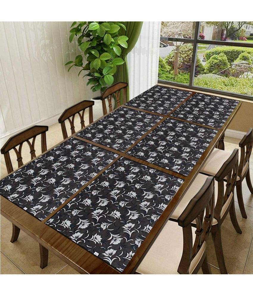     			Sanraksshan PVC Solid Rectangle Table Mats ( 40 cm x 32 cm ) Pack of 1 - Multi
