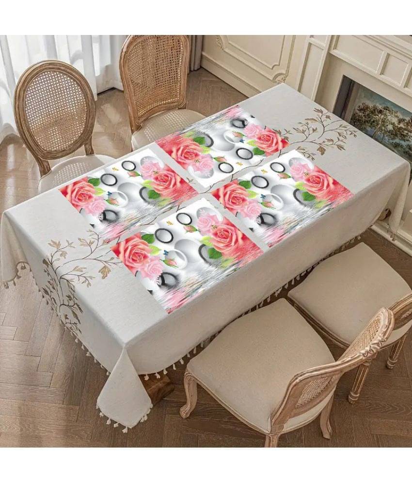 Sanraksshan PVC Solid Rectangle Table Mats ( 40 cm x 32 cm ) Pack of 1 - Multi Sanraksshan PVC Solid Rectangle Table Mats ( 40 cm x 32 cm ) Pack of 1 - Multi