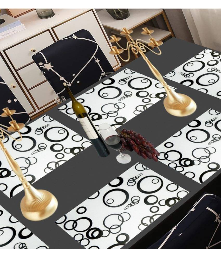 Sanraksshan PVC Solid Rectangle Table Mats ( 40 cm x 32 cm ) Pack of 1 - Multi Sanraksshan PVC Solid Rectangle Table Mats ( 40 cm x 32 cm ) Pack of 1 - Multi