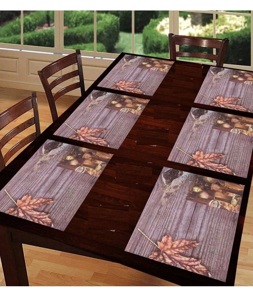 Sanraksshan PVC Solid Rectangle Table Mats ( 40 cm x 32 cm ) Pack of 1 - Multi Sanraksshan PVC Solid Rectangle Table Mats ( 40 cm x 32 cm ) Pack of 1 - Multi