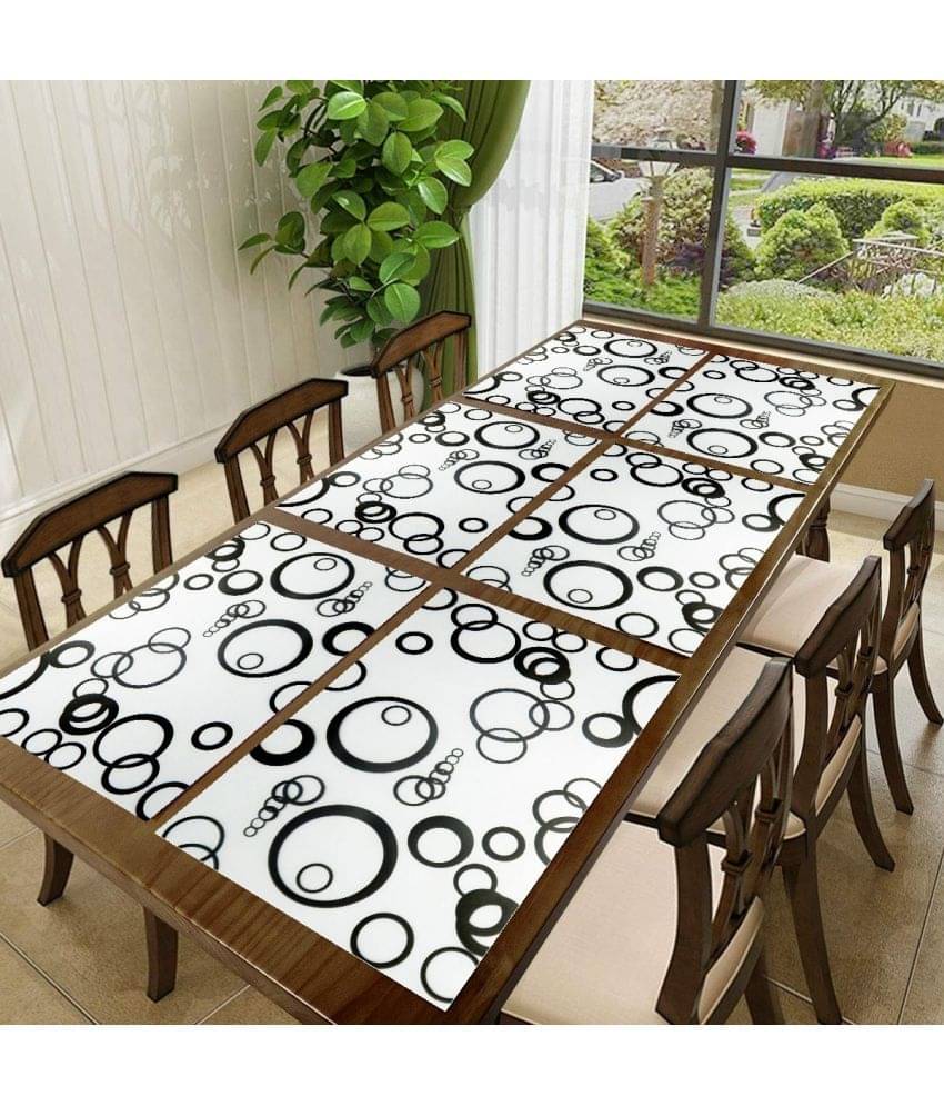 Sanraksshan PVC Solid Rectangle Table Mats ( 40 cm x 32 cm ) Pack of 1 - Multi Sanraksshan PVC Solid Rectangle Table Mats ( 40 cm x 32 cm ) Pack of 1 - Multi