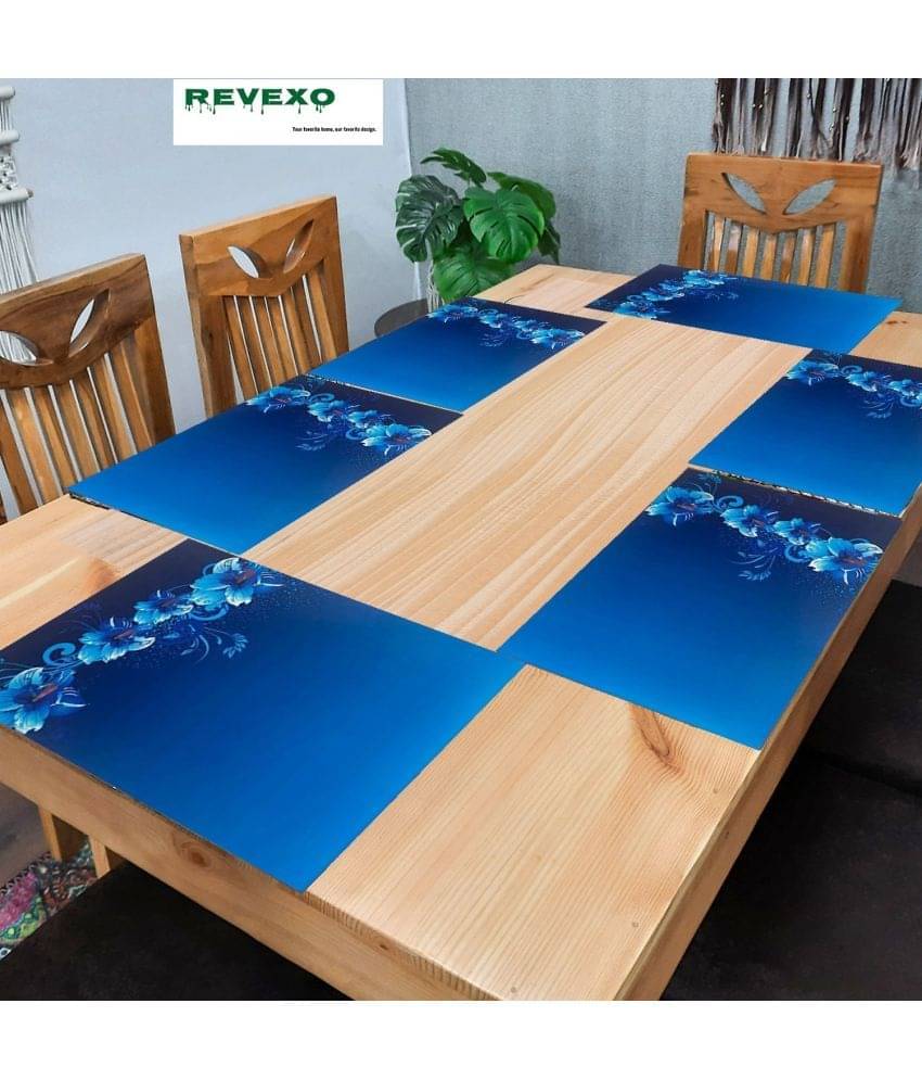 Sanraksshan PVC Solid Rectangle Table Mats ( 40 cm x 32 cm ) Pack of 1 - Multi Sanraksshan PVC Solid Rectangle Table Mats ( 40 cm x 32 cm ) Pack of 1 - Multi