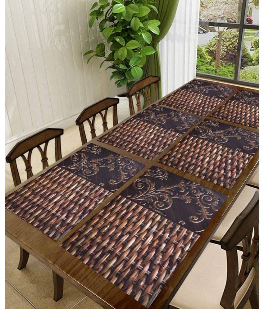 Sanraksshan PVC Solid Rectangle Table Mats ( 40 cm x 32 cm ) Pack of 1 - Multi Sanraksshan PVC Solid Rectangle Table Mats ( 40 cm x 32 cm ) Pack of 1 - Multi