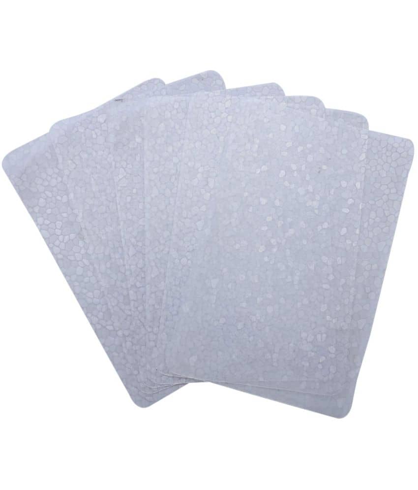 Sanraksshan PVC Solid Rectangle Table Mats ( 40 cm x 32 cm ) Pack of 1 - Multi