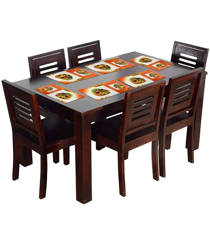     			Sanraksshan PVC Solid Rectangle Table Mats ( 40 cm x 32 cm ) Pack of 1 - Multi