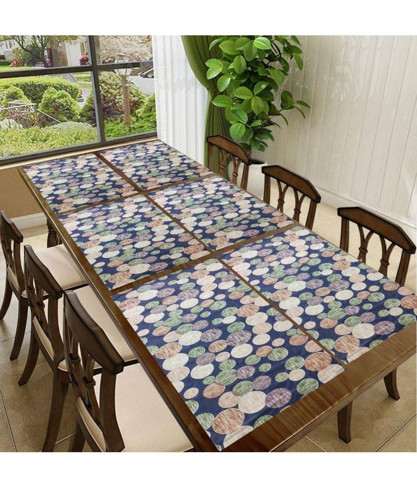 Sanraksshan PVC Solid Rectangle Table Mats ( 40 cm x 32 cm ) Pack of 1 - Multi Sanraksshan PVC Solid Rectangle Table Mats ( 40 cm x 32 cm ) Pack of 1 - Multi