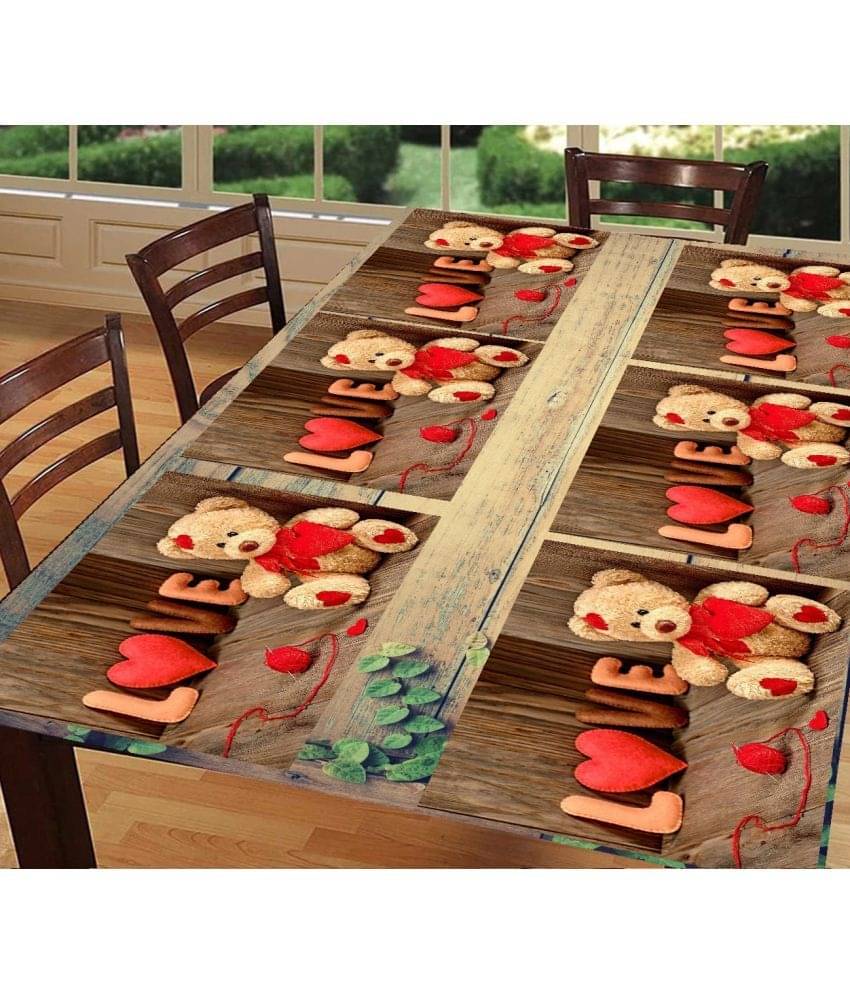 Sanraksshan PVC Solid Rectangle Table Mats ( 40 cm x 32 cm ) Pack of 1 - Multi Sanraksshan PVC Solid Rectangle Table Mats ( 40 cm x 32 cm ) Pack of 1 - Multi