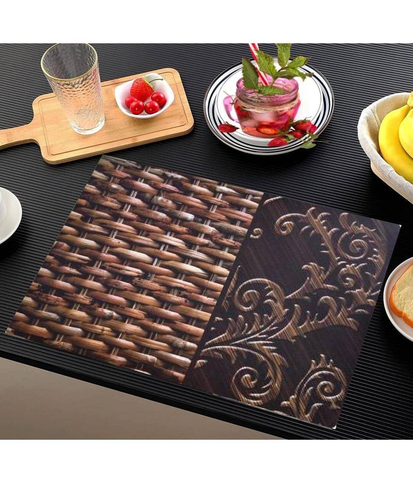 Sanraksshan PVC Solid Rectangle Table Mats ( 40 cm x 32 cm ) Pack of 1 - Multi Sanraksshan PVC Solid Rectangle Table Mats ( 40 cm x 32 cm ) Pack of 1 - Multi