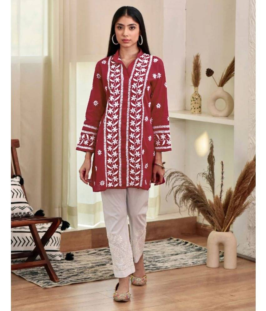 Rayon Short Kurti For Women (Pack of 1) Rayon Short Kurti For Women (Pack of 1)