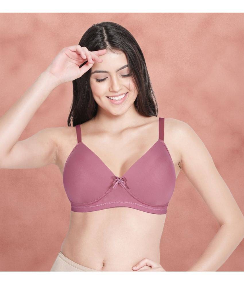 Taabu Nylon Lightly Padded Women's T-Shirt Bra ( Purple ) ST001-DuskyOrchid     			Taabu Nylon Lightly Padded Women's T-Shirt Bra ( Purple ) ST001-DuskyOrchid