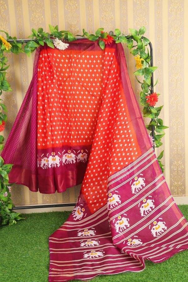 Vkaran Cotton Silk Applique Saree Without Blouse Piece ( Grey ) Vkaran Cotton Silk Applique Saree Without Blouse Piece ( Grey )