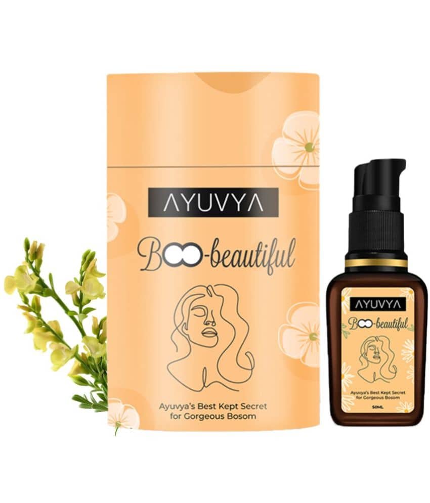 Ayuvya Boobeautiful Massage Oil for Women, Natural Herbal, No Paraben & Chemical 50ml (Pack of 1)