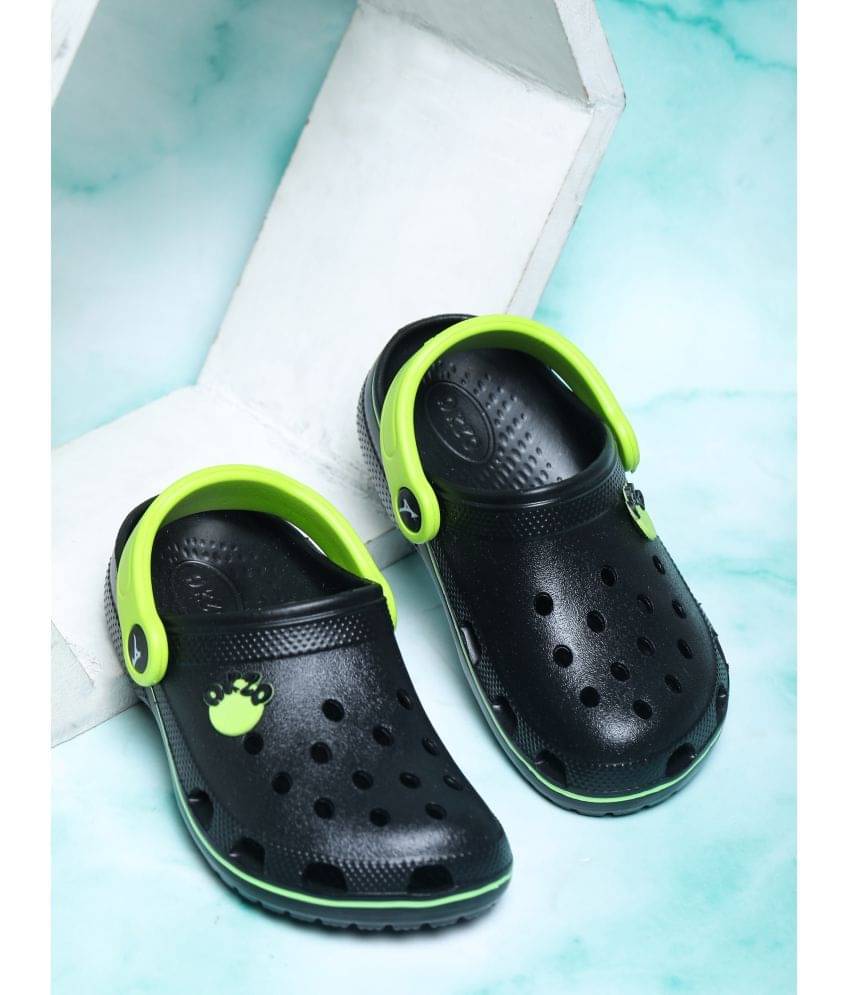     			Abros - Black Boy's Clogs ( 1 Pair )