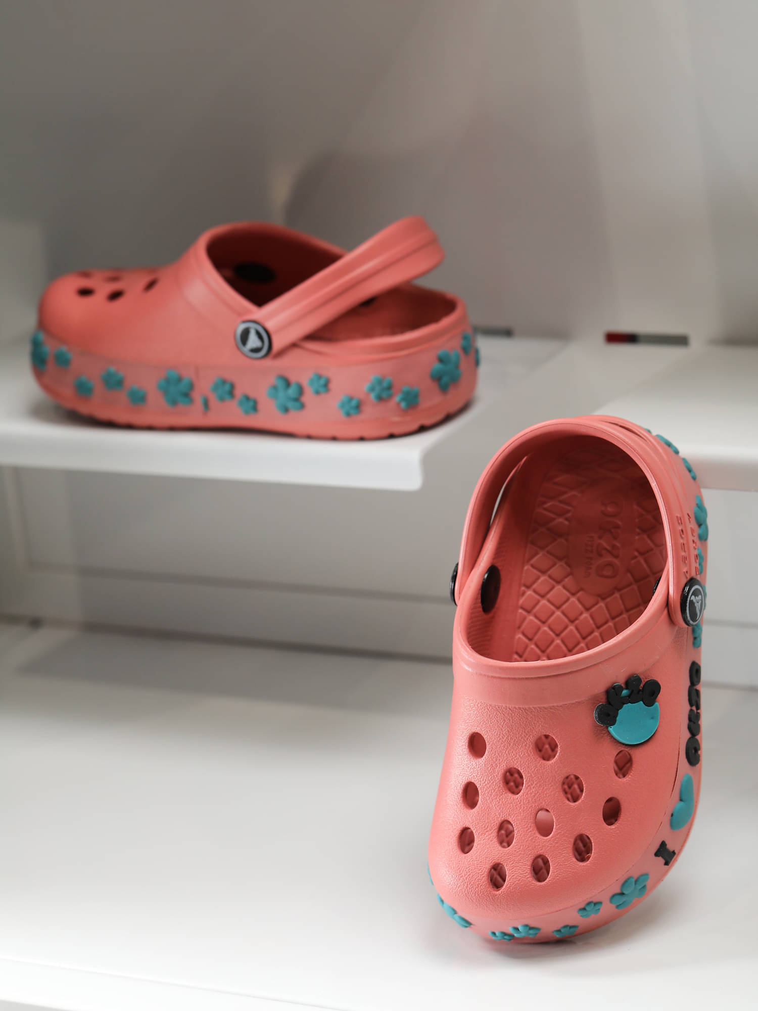     			Abros - Peach Boy's Clogs ( 1 Pair )