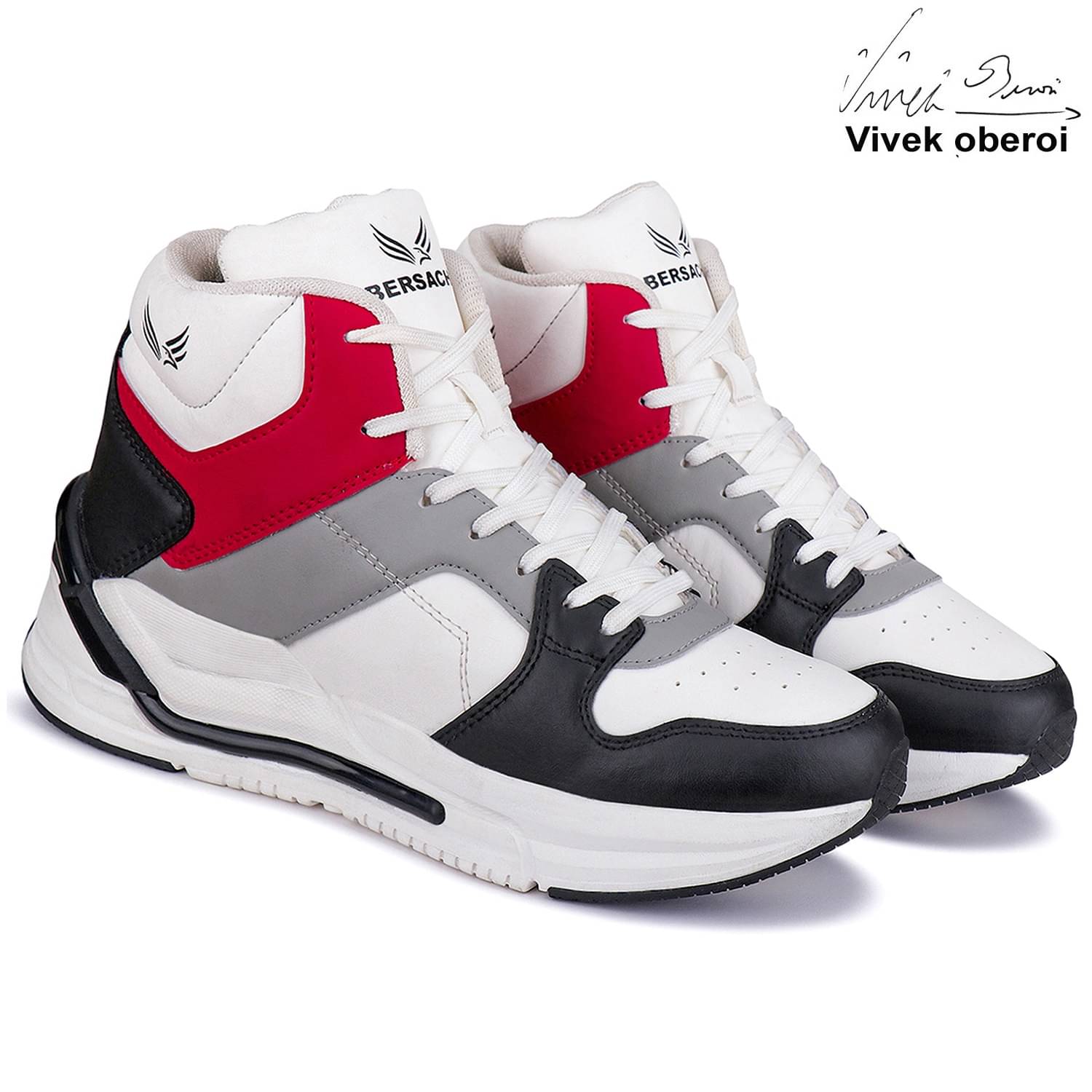 Bersache Running shoes for men Red Men's Trekking Shoes Bersache Running shoes for men Red Men's Trekking Shoes