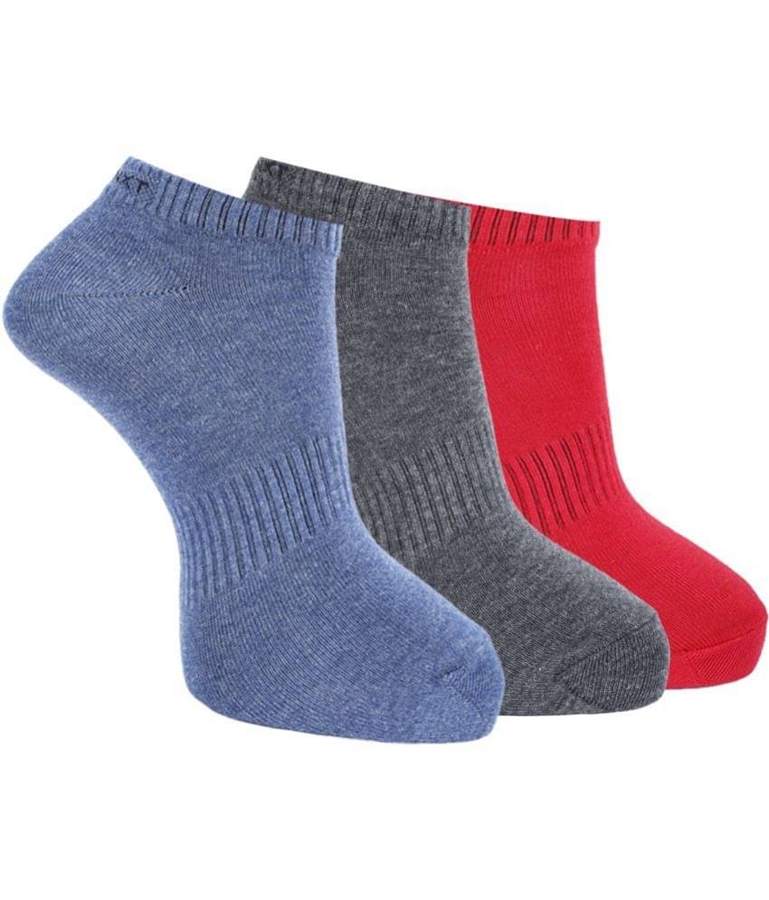 Force NXT Cotton Blend Men's Self Design Multicolor Ankle Length Socks ( Pack of 3 )     			Force NXT Cotton Blend Men's Self Design Multicolor Ankle Length Socks ( Pack of 3 )