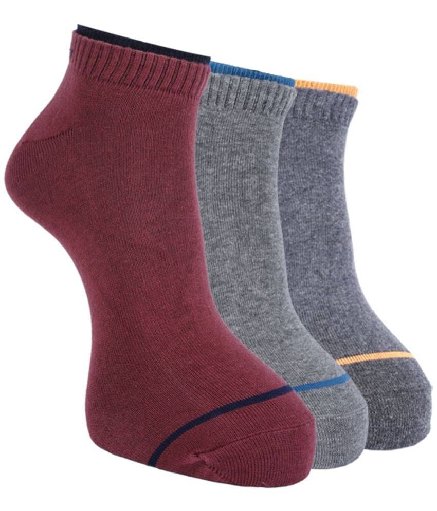 Force NXT Cotton Blend Men's Striped Multicolor Low Cut Socks ( Pack of 3 ) Force NXT Cotton Blend Men's Striped Multicolor Low Cut Socks ( Pack of 3 )