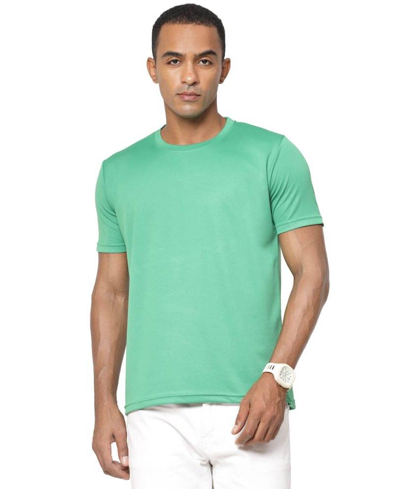     			Fundoo Pack of 1 Polyester Slim Fit Men's T-Shirt ( Green )