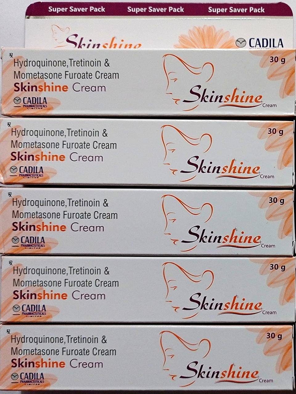     			Skinshine Cream For all skin type, 30 gm, Pack of 5