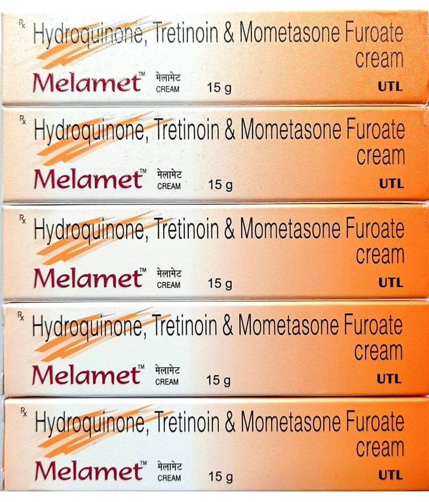     			Melamet Face Cream 15 Gm (Pack Of 5)