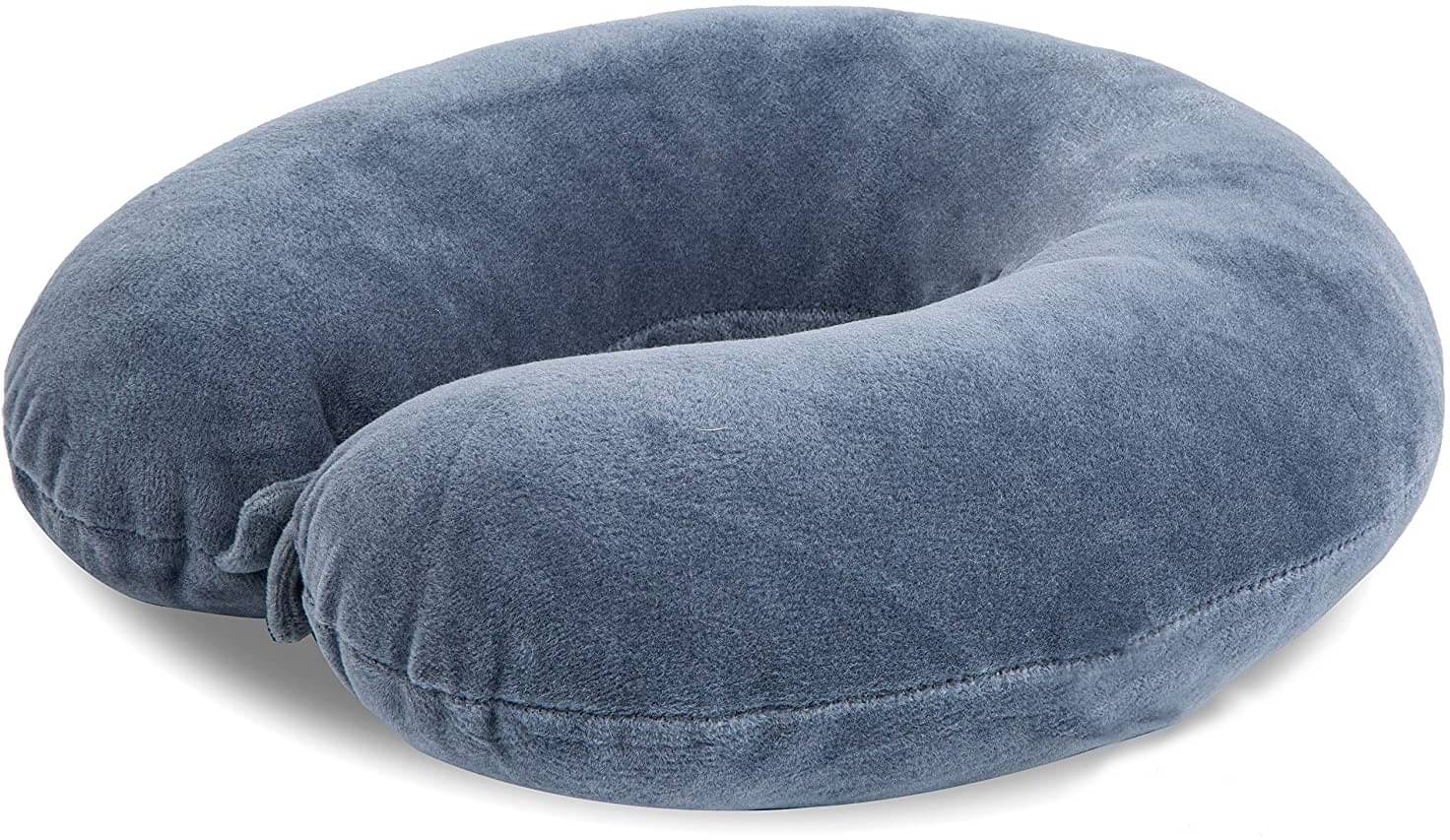     			JUZZII Grey Neck Pillow ( Pack of 1 )