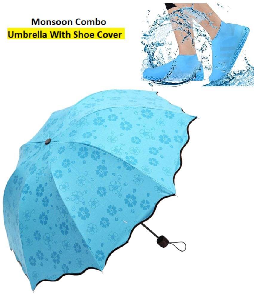 RAMDEV ENTERPRISE Blue 1 Fold Umbrella RAMDEV ENTERPRISE Blue 1 Fold Umbrella