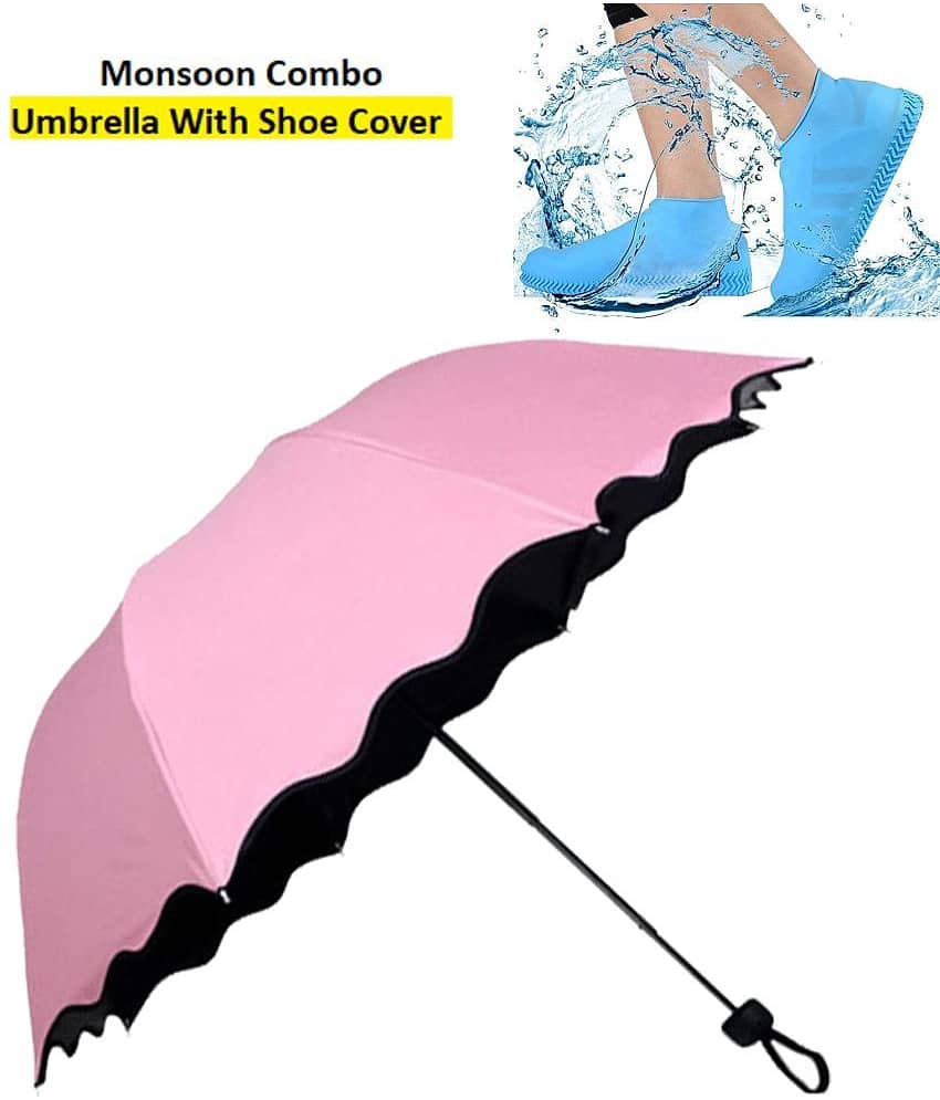 RAMDEV ENTERPRISE Pink 1 Fold Umbrella - Jewellery Sets | Buy online on ZillyBuy