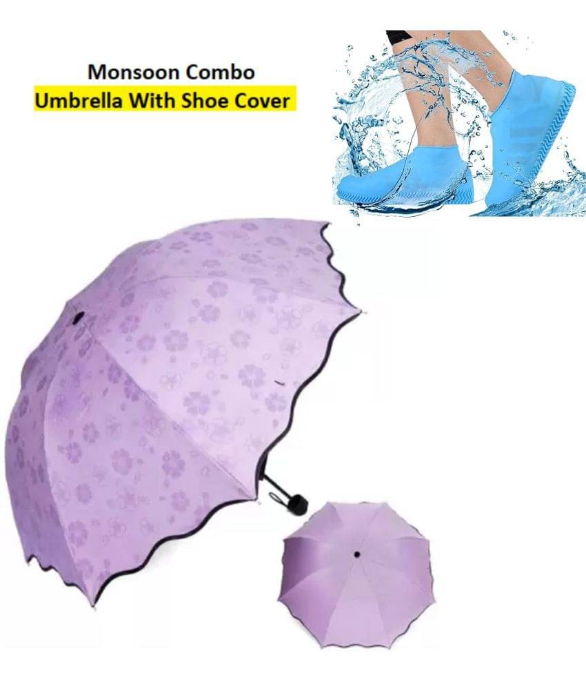 RAMDEV ENTERPRISE Purple 1 Fold Umbrella RAMDEV ENTERPRISE Purple 1 Fold Umbrella