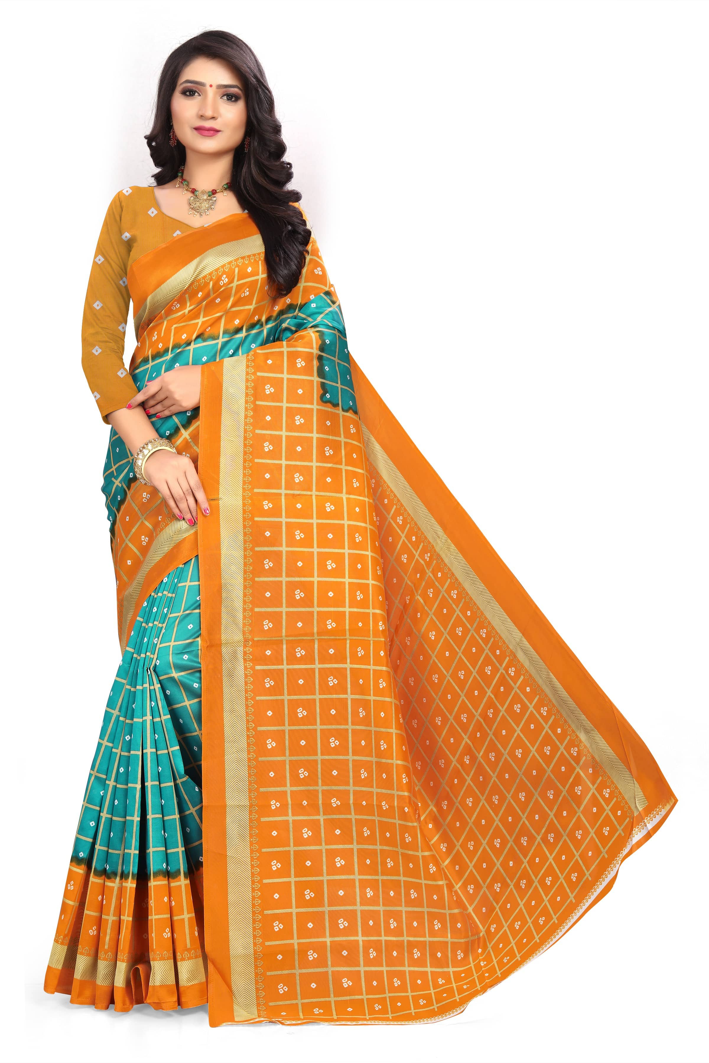 Saadhvi Cotton Silk Woven Saree Without Blouse Piece ( Purple ) - Sarees | Buy online on ZillyBuy