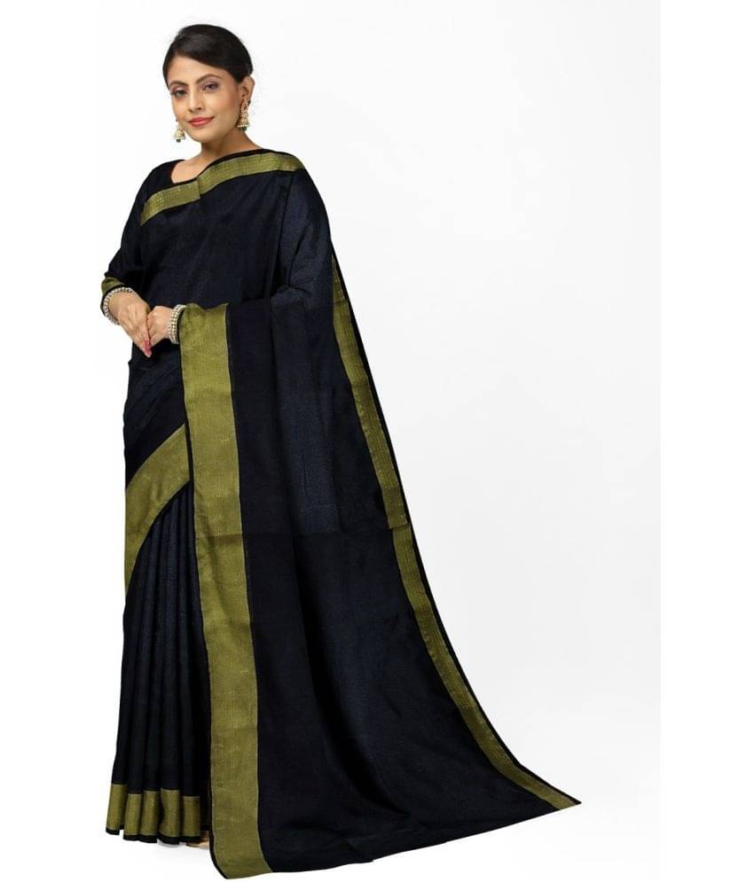     			Saadhvi Cotton Silk Woven Saree Without Blouse Piece ( Brown )