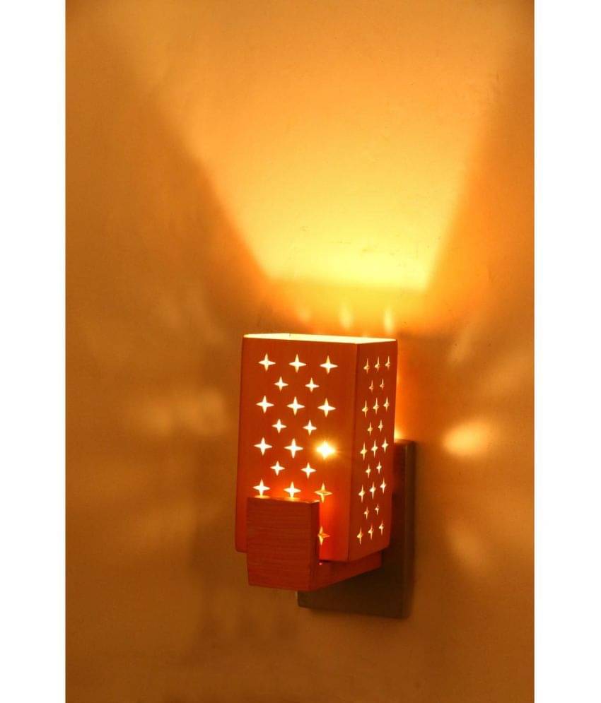     			Somil Cream Up & Down Light Lamp ( Pack of 1 )