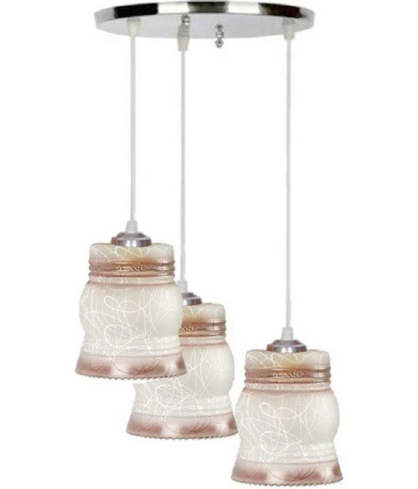     			Somil Glass Decorative & Designer Hanging Light Multi - Pack of 1