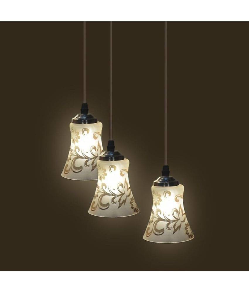     			Somil Glass Decorative & Designer Hanging Light Multi - Pack of 1