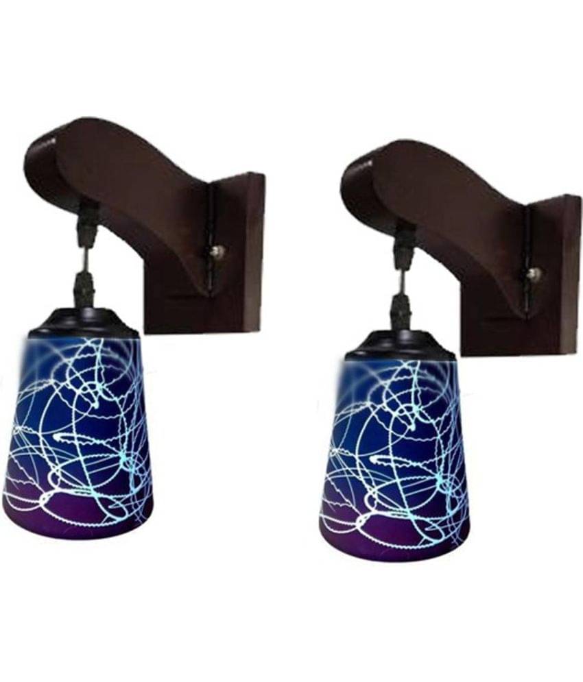     			Somil Multicolor Up & Down Light Lamp ( Pack of 2 )