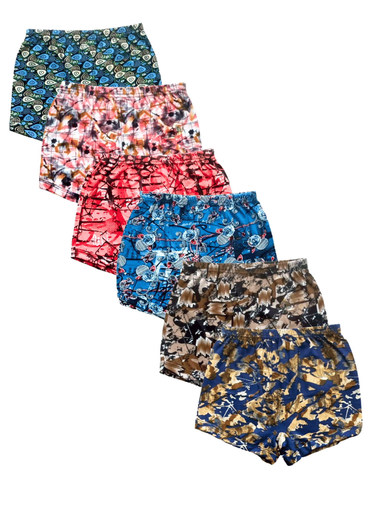 VAGULAM Pack of 6 Boys Cotton Trunks ( Multi Color ) - Nightwear & Loungewear | Buy online on ZillyBuy